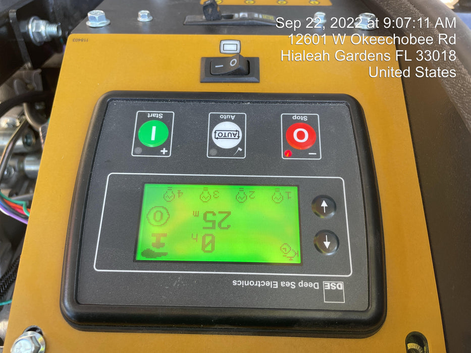 2022 Allmand NLV3GR (4) LED Light Fixture 350W, 23' Vertical Mast, 3kW Prime, Towable, ES Decals, T3