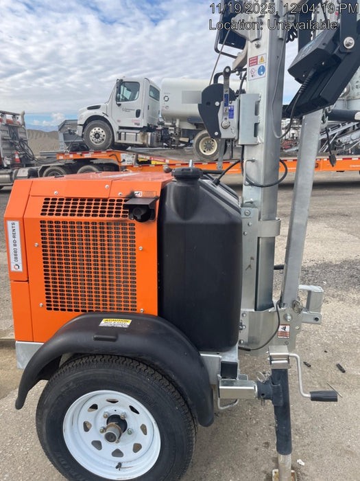 2024 Wanco WLTT-4MM4K Diesel, Deep Sea Controller, Shore Power Plug, Auto Start, (4) 350W LED Floodlights, 4kW Generator, 60 Gal Fuel Tank, 2" Ball, T3