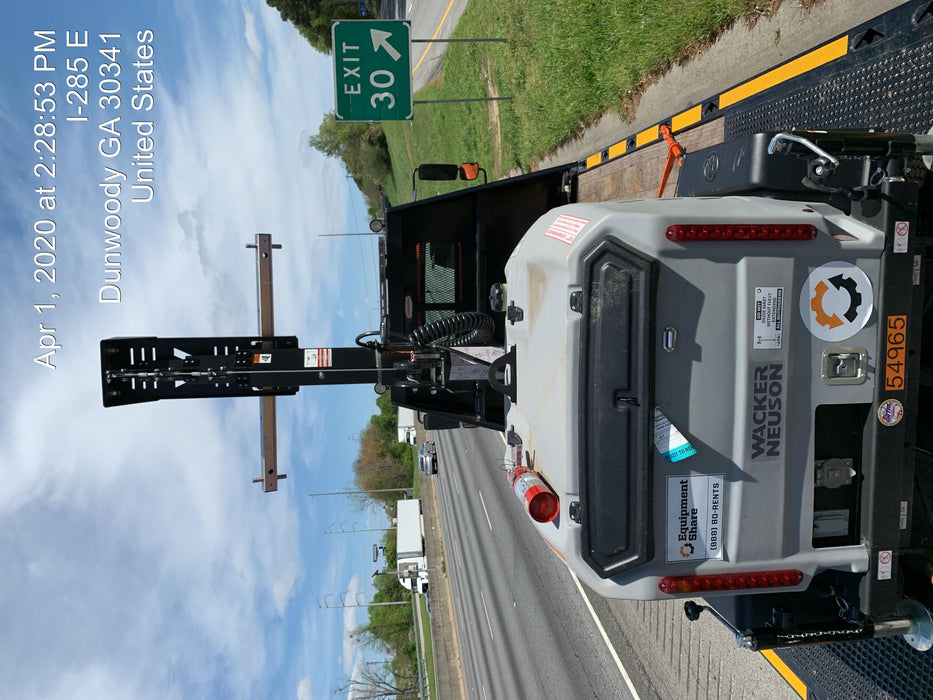 2019 Wacker Neuson LTV6K-LED Standard LED Towable Light Tower w/None