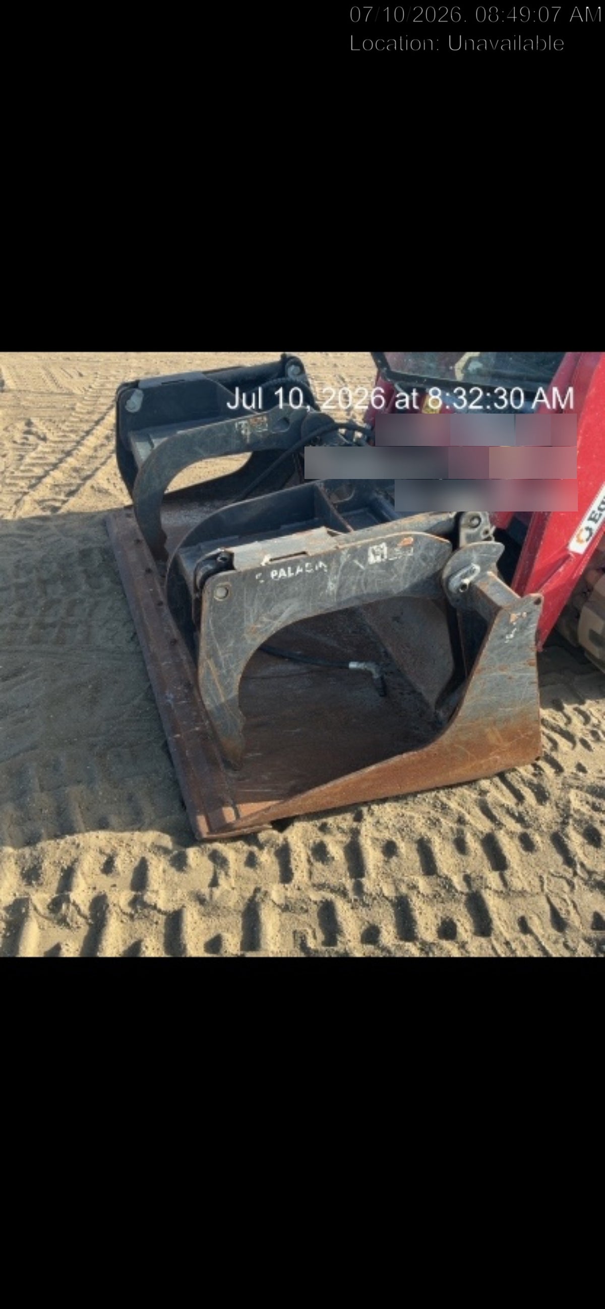 2021 PALADIN UTILITY GRAPPLE 11876-0022
