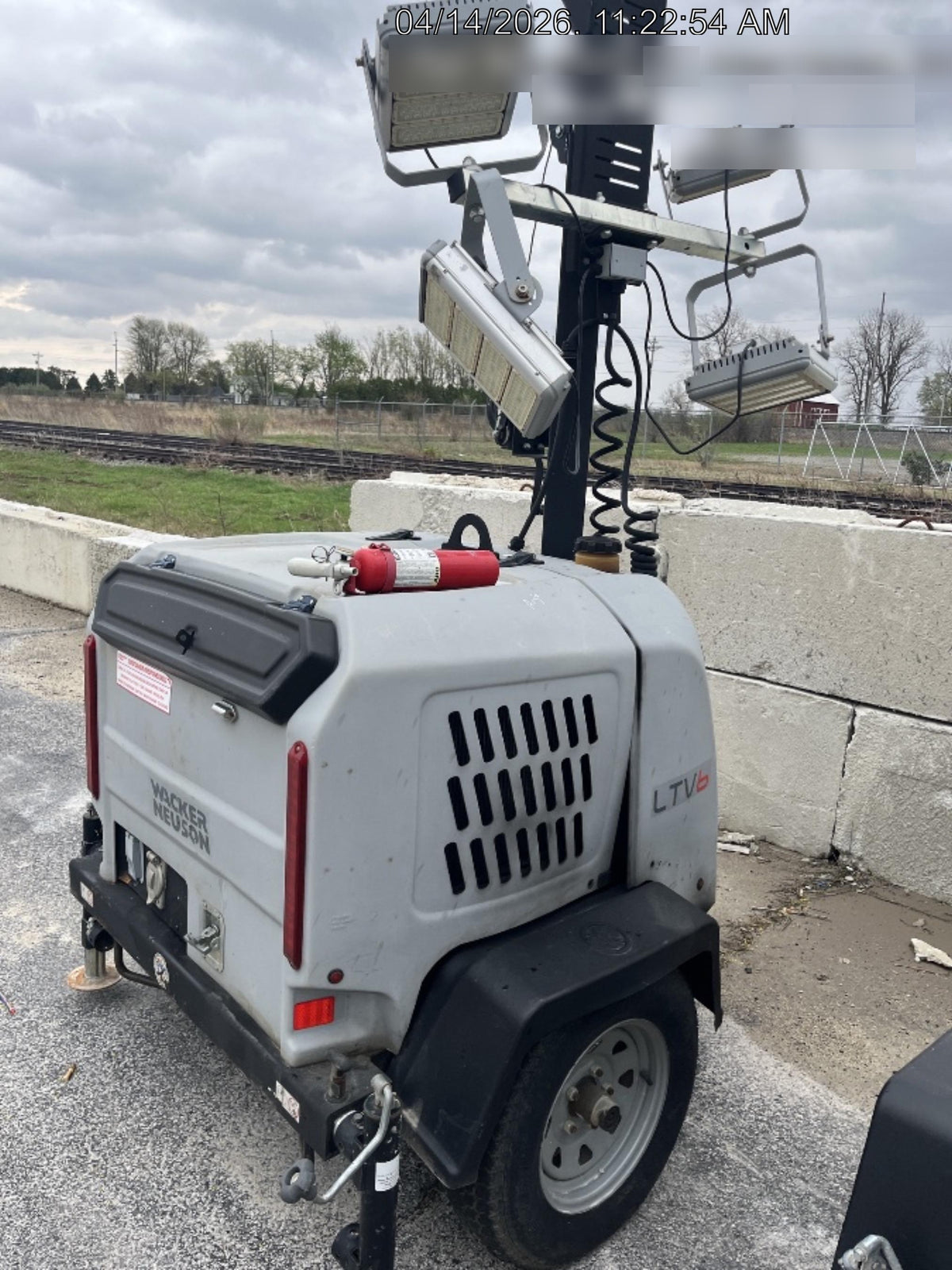 2019 Wacker Neuson LTV6K-LED LED Lighting, ES Track Hardware, Fuel Level Sensor