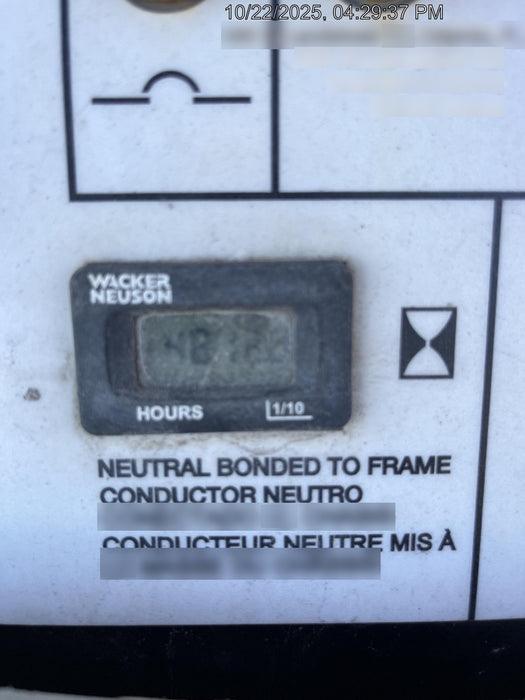 2019 Wacker Neuson LTV6K-LED LED Lighting, ES Track Hardware, Fuel Level Sensor