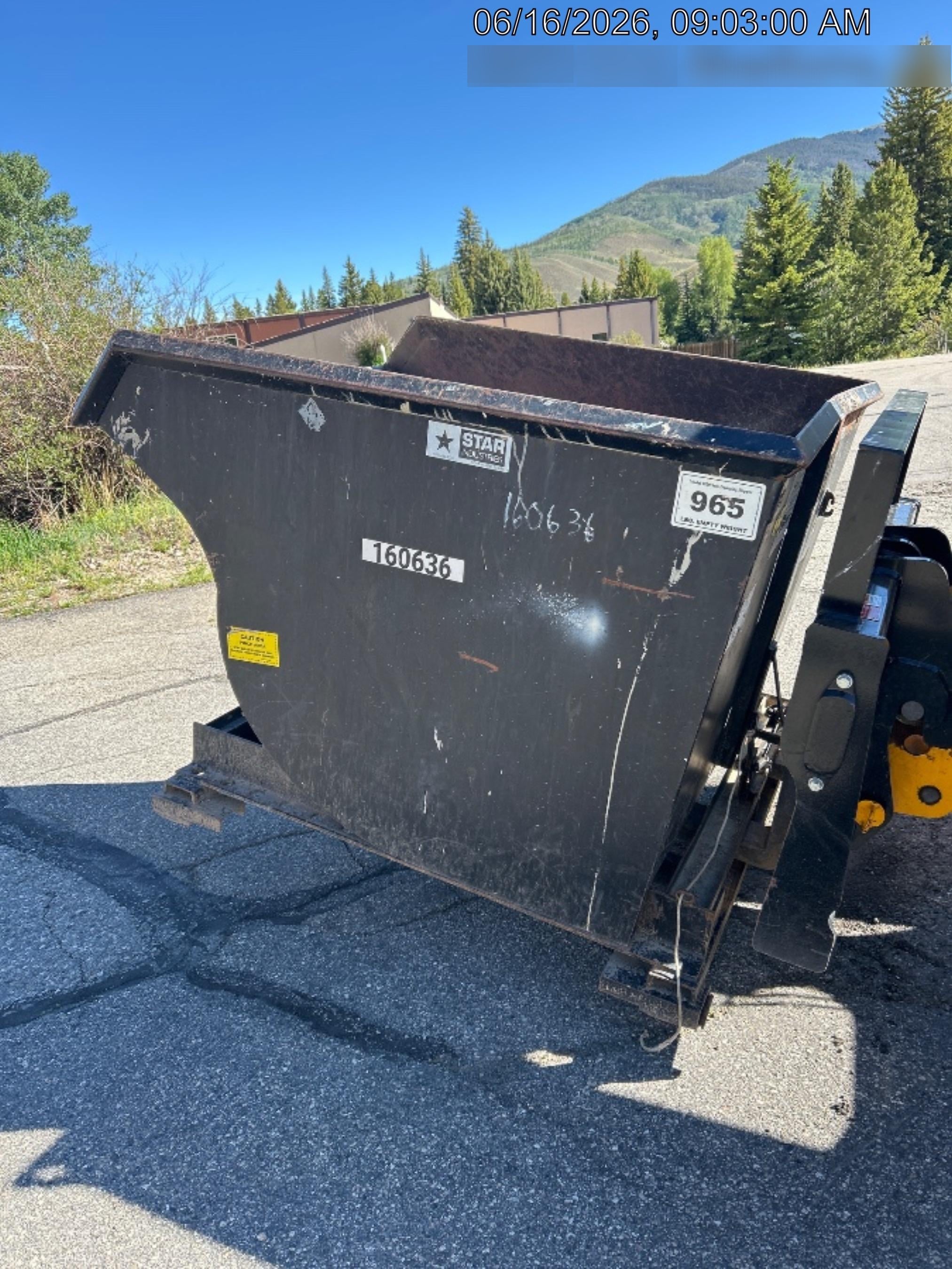 2021 STAR INDUSTRIES M-1820 - Self-Dump Hopper