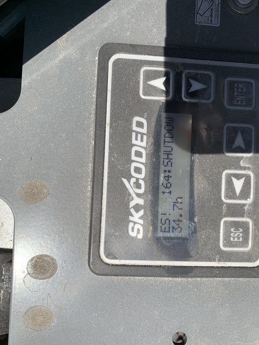 2020 Skyjack SJIII-3220 Solid NM Tires, Half height spring hinged entry gate, Dual Beacons, 6' Powered Extension Deck