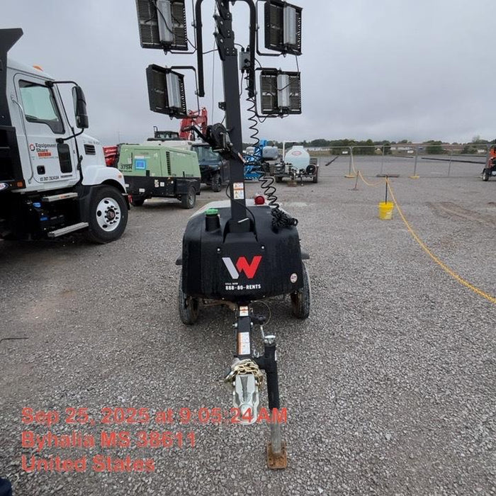 2024 Wacker Neuson LTT4 Diesel, Kohler KDW702, Deep Sea Controller, Auto Start, LED 320W, Bypass Outlet, T3