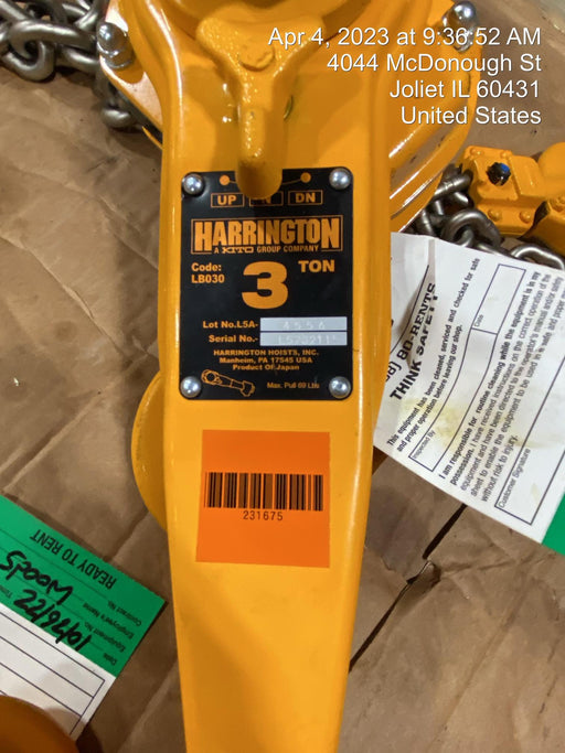 2022 HARRINGTON L5LB030-15
