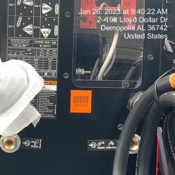 2023 LINCOLN ELECTRIC POWER MIG 260