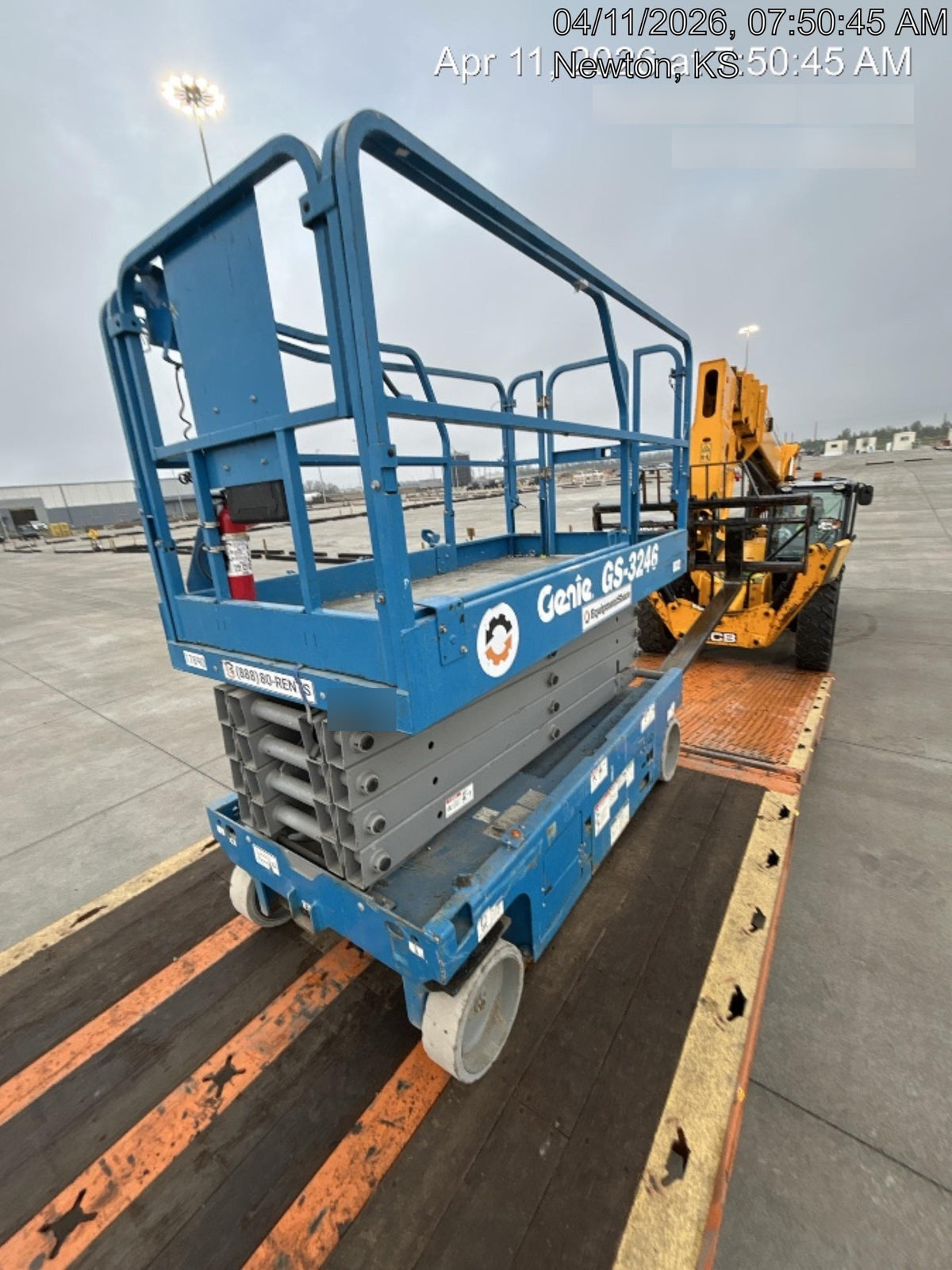 2018 Genie GS-3246 GS-3246 w/Folding rails, Full height swing gate
