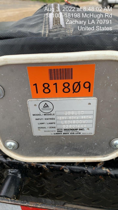 2021 MULTIQUIP GB8LED