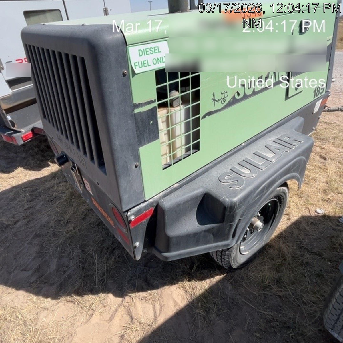2021 SULLAIR 185D-DPQ KU4F