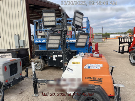 2024 Generac MLT2 Diesel, Flex Switch 120V Input, Powerzone Controller, 
(4) 320W LED Lights, 4kW Generator, 39.9 Gal Fuel Tank, 2" Ball, T3