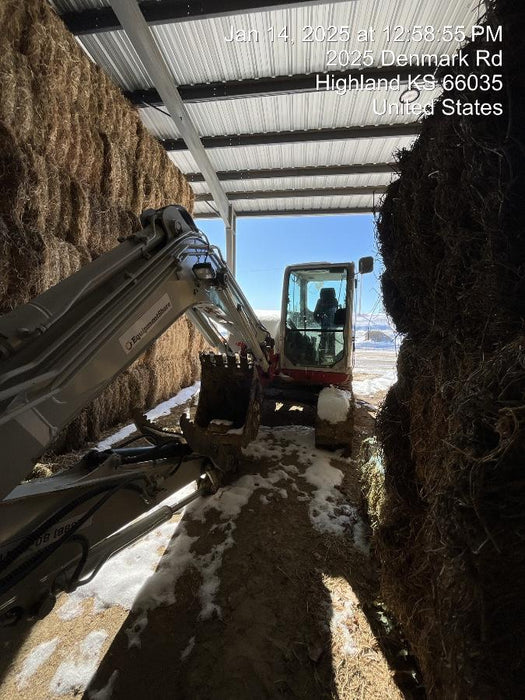2019 Takeuchi TB290 Takeuchi TB290 Cab/Heat/AC w/Rubber Tracks, Auxiliary Hydraulics, Dozer Blade, Manual QC, 18/24/36" Buckets, Hydraulic Thumb Installed