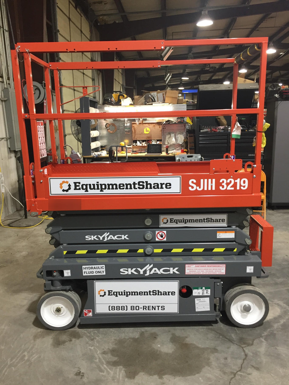 2019 Skyjack SJIII-3219 Standard Options, Trojan Batteries