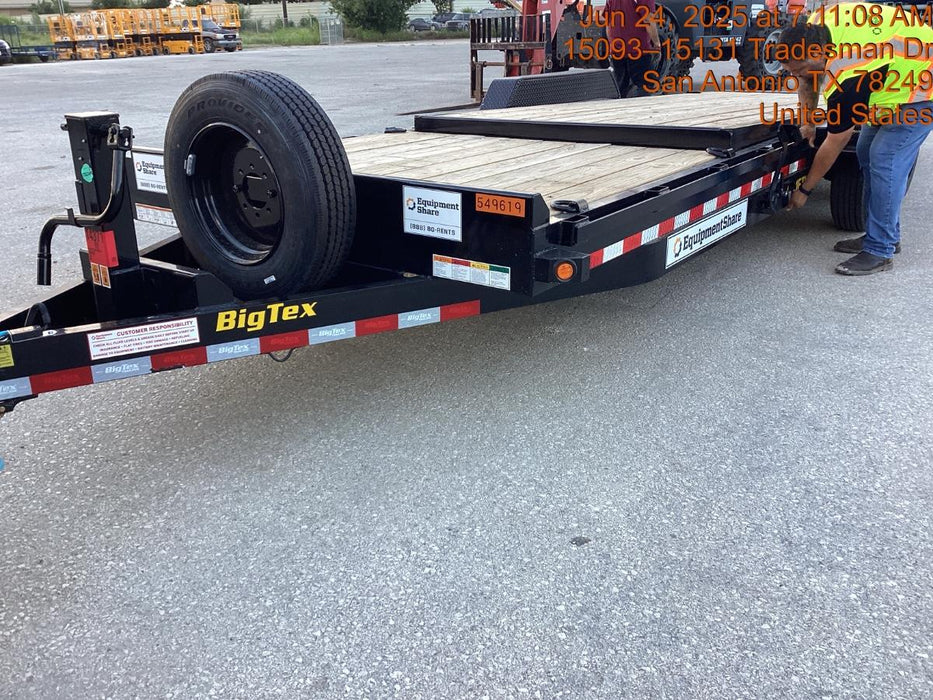 2025 BIG TEX TRAILER 16TL-22BK
