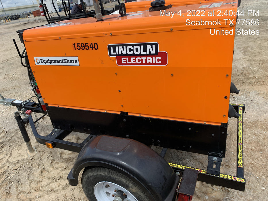 2021 Lincoln Electric Vantage 322 Vantage 322 Ready Pak 3 w/ Decals, ORANGE (includes trailer, cable rack, fender light kit) NO Telematics