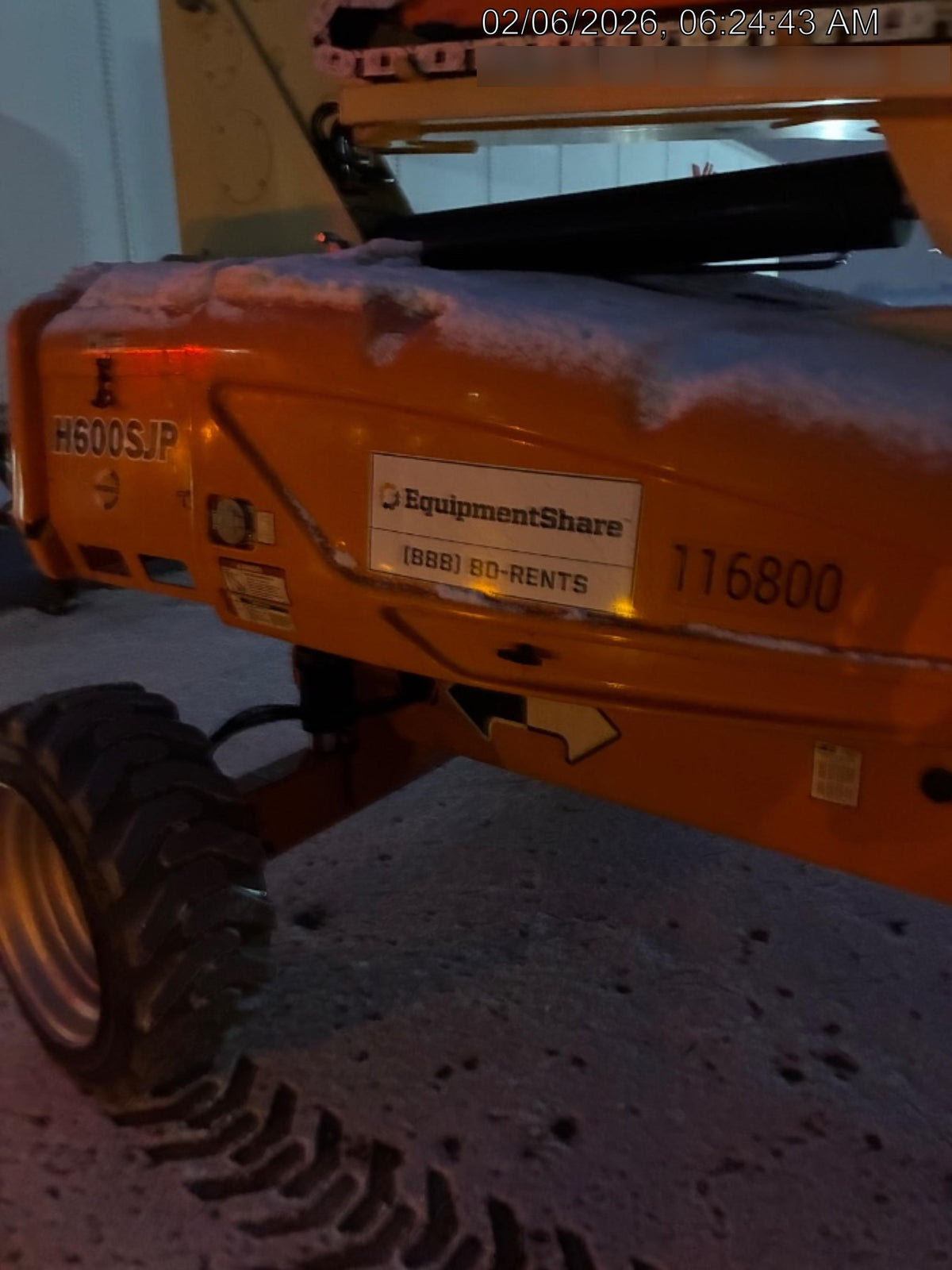 2021 JLG H600SJP