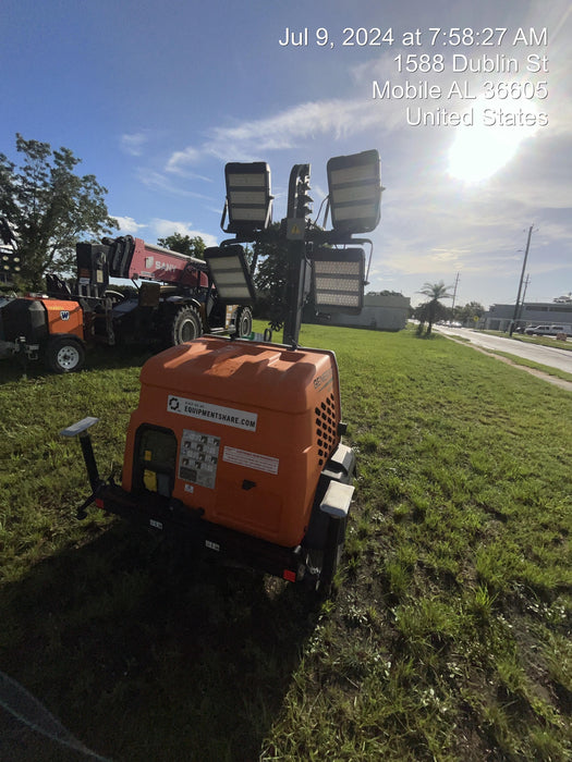 2023 Generac MLT2 Diesel, Flex Switch 120V Input, Powerzone Controller, 
(4) 320W LED Lights, 4kW Generator, 39.9 Gal Fuel Tank, 2" Ball, T3