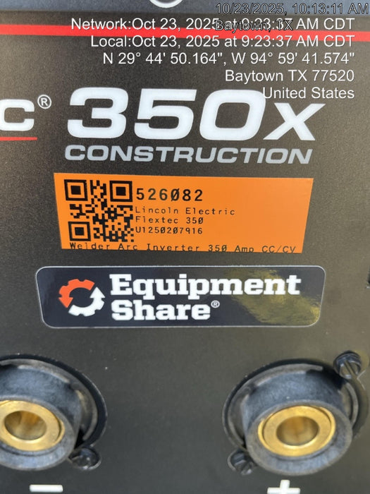 2025 LINCOLN ELECTRIC FLEXTEC 350X