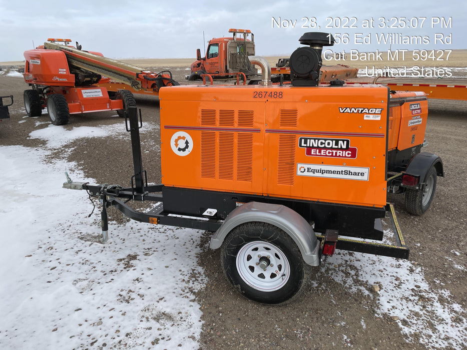 2022 Lincoln Electric Vantage 549X VANTAGE 549X READY-PAK 3