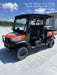 Kubota RTV-X1140W-H Kubota RTVX1140WH 4wd Utility Cart, LED Strobe, Windshield Tempered Glass, Pastic Canopy, Wire Harness Kit, Backup Alarm