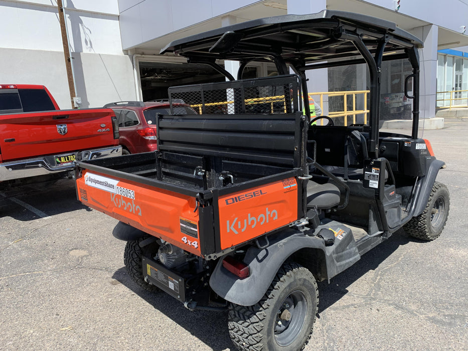 Kubota RTV-X1140W-H Plastic Canopy, Windshield Acrylic Clear, LED Strobe Light, Wire Harness Kit, Back up Alarm