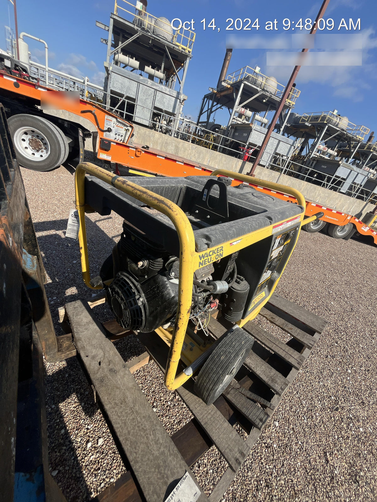 2018 WACKER NEUSON GPS9700V