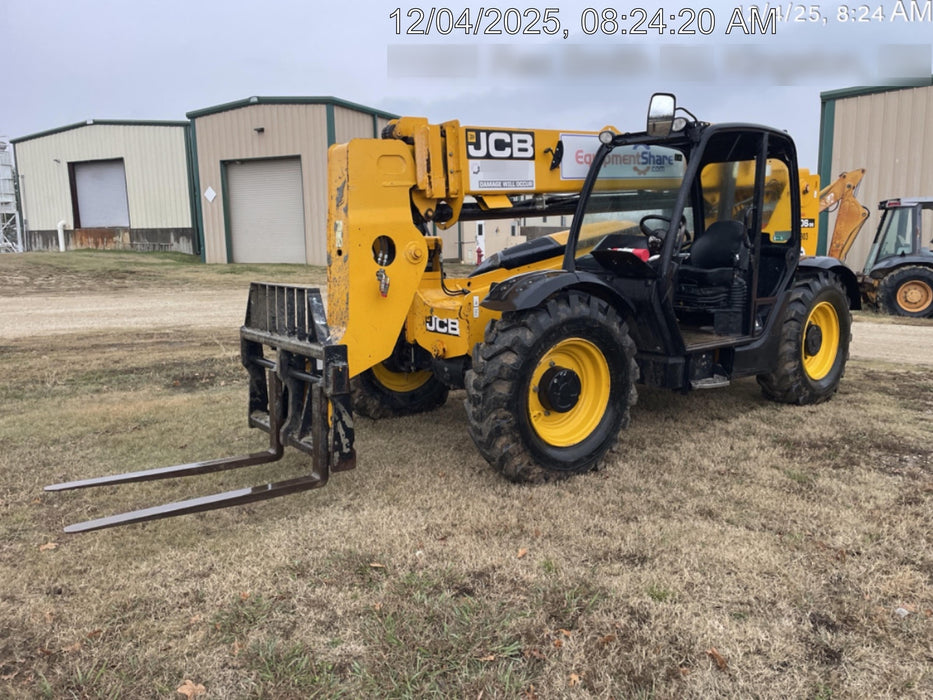 2019 JCB 506-36 Canopy, 74 HP, Foam Filled Tires, STD Worklight, Beacon, Aux Hydraulics, Lifting Eye, Back up Alarm 48" Carriage/48" Forks