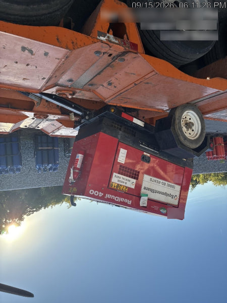 2022 Shindaiwa DGW400MDL Kubota D902 Engine, 23 HP, Dual Op Welder, Wire, Arc, Droop Stick, Tig, and CC Stick Functionality, Simulphase, 3 Phase and 1 Phase Gen Output, Single Axle NB Trlr, Slr Trckl Chrg 12V 12W, Fire Ext