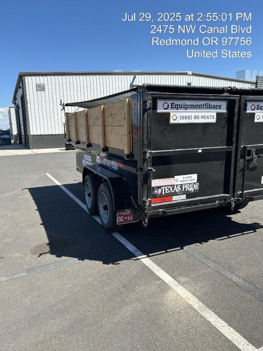 2025 TEXAS PRIDE TRAILERS DT714416KBP