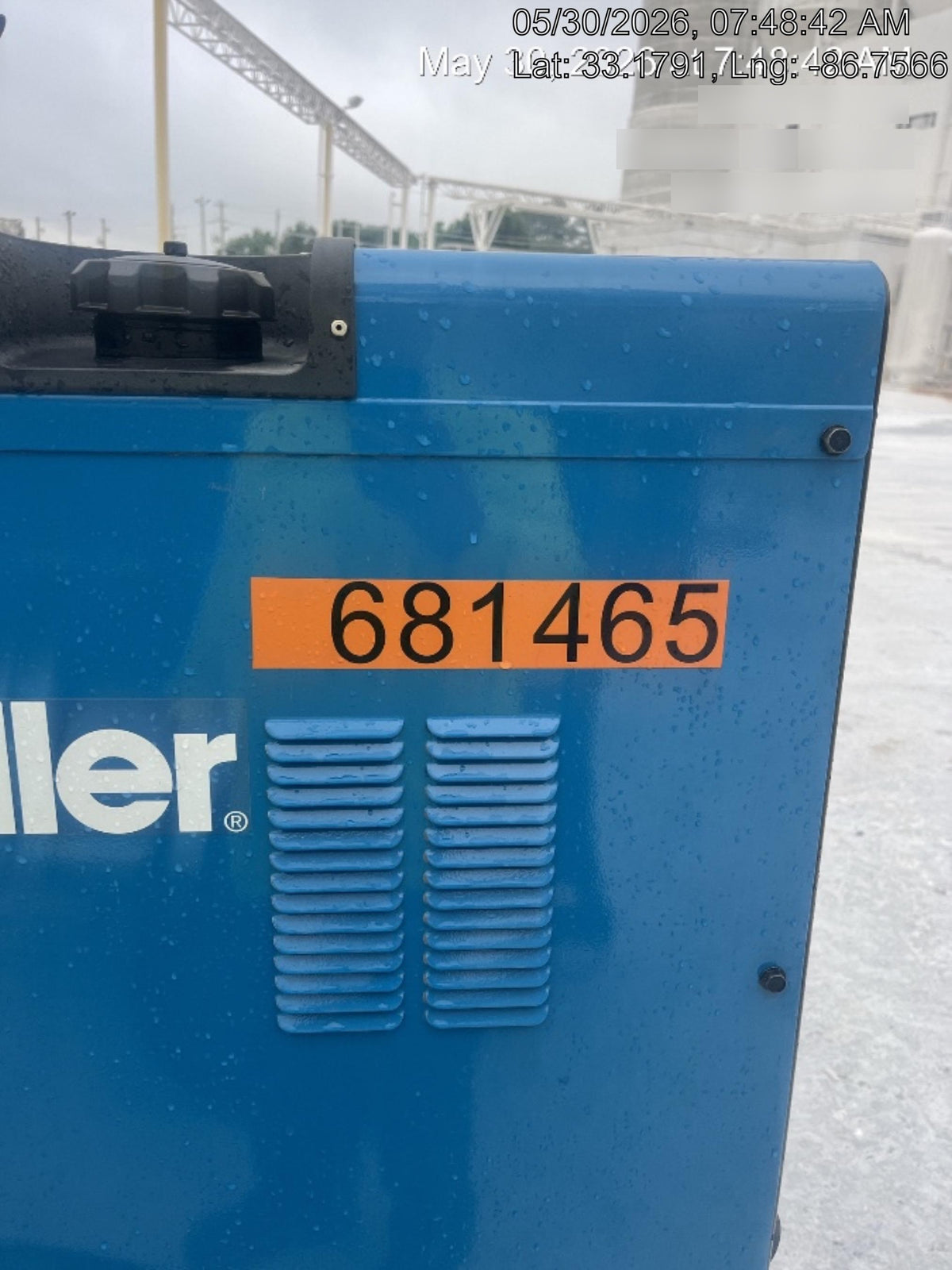 2026 MILLER ELECTRIC BIG BLUE 500