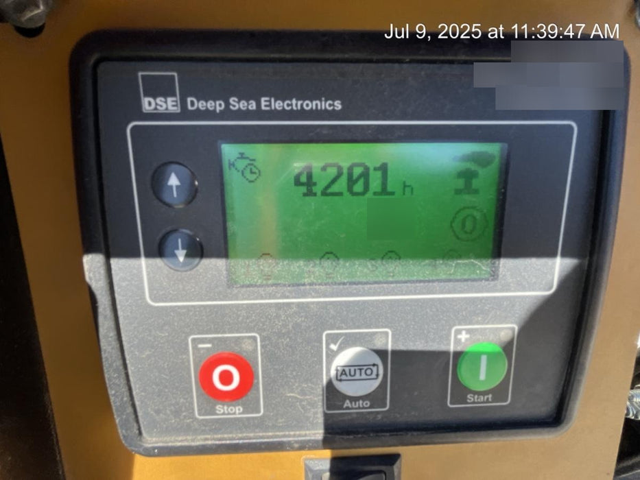 Allmand NLV3GR (4) LED Light Fixture 350W, 23' Vertical Mast, 3kW Prime, Towable, Deep Sea L401, Leveling Jacks, Yanmar T4F 5.8hp