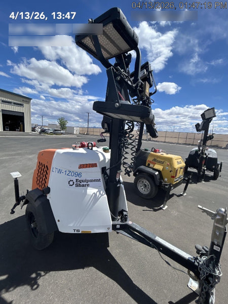 2023 Generac MLT2 Diesel, Flex Switch 120V Input, Powerzone Controller, 
(4) 320W LED Lights, 4kW Generator, 39.9 Gal Fuel Tank, 2" Ball, T3