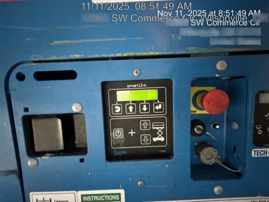 2020 Genie GS-3232 Standard, Folding half height swing gate, 800W Inverter