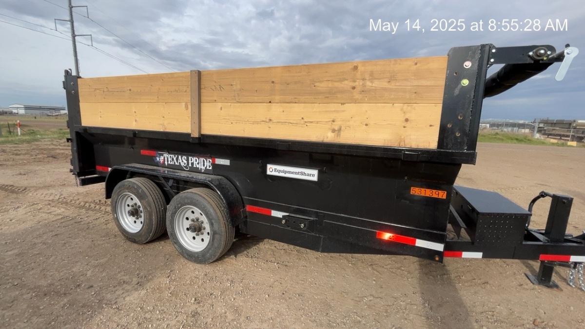 2025 TEXAS PRIDE TRAILERS DT714416KBP