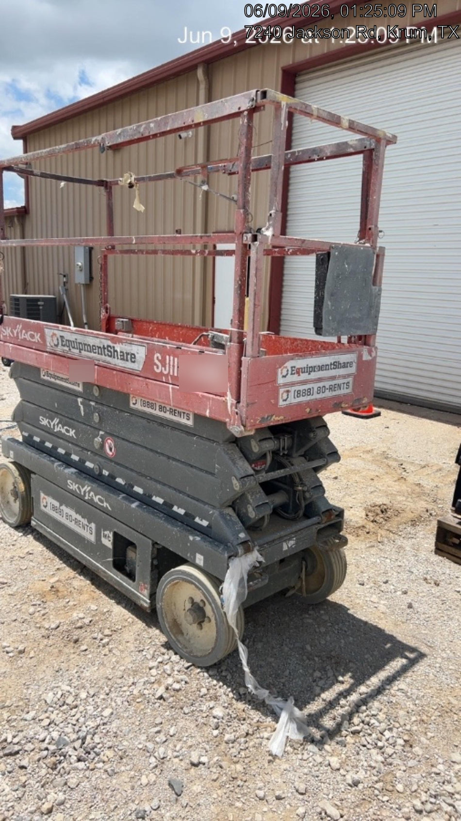 2016 Skyjack SJIII-3226 Standard Options