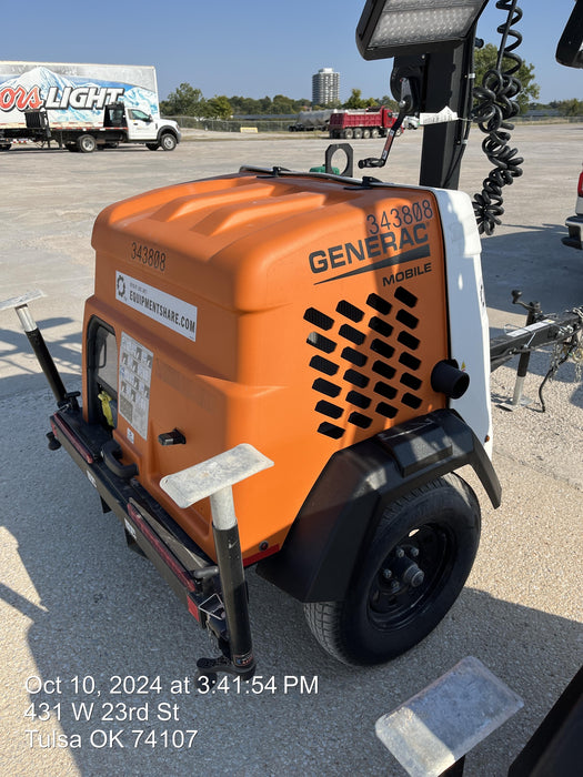 2023 Generac MLT2 Diesel, Flex Switch 120V Input, Powerzone Controller, (4) 320W LED Lights, 4kW Generator, 39.9 Gal Fuel Tank, 2" Ball, T3