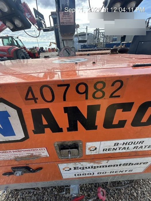 2024 Wanco WLTT-4MM4K Diesel, Deep Sea Controller, Shore Power Plug, Auto Start, (4) 350W LED Floodlights, 4kW Generator, 60 Gal Fuel Tank, 2" Ball, T3