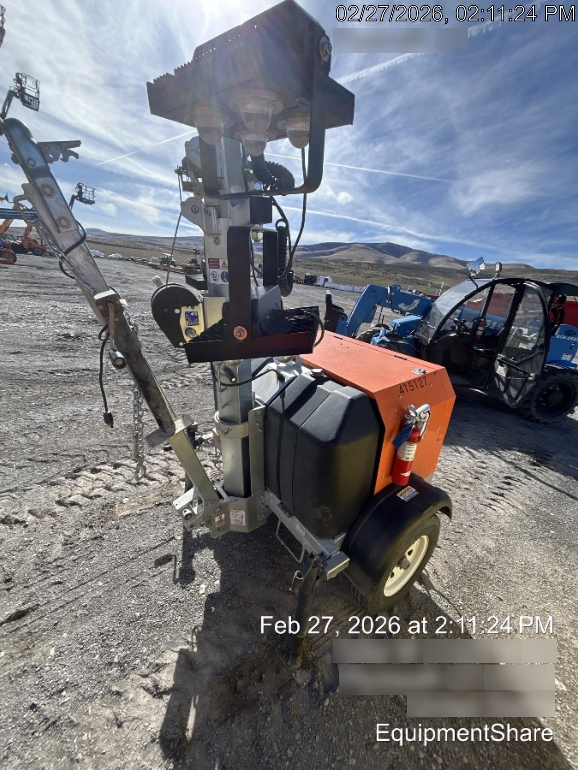 2024 Wanco WLTT-4MM4K Diesel, Deep Sea Controller, Shore Power Plug, Auto Start, (4) 350W LED Floodlights, 4kW Generator, 60 Gal Fuel Tank, 2" Ball, T3