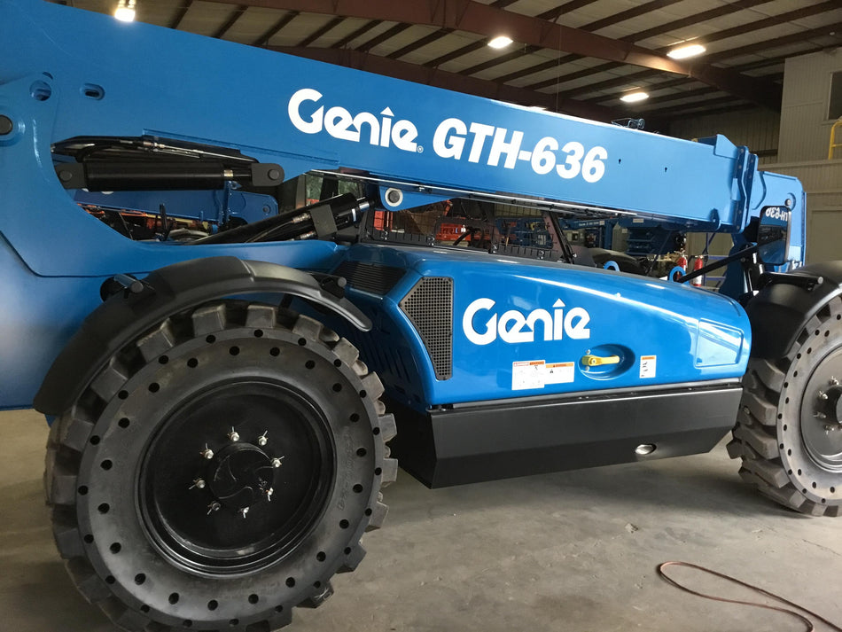 2017 Genie GTH-636 Genie GTH636, Solid RT Tires, T4F, worklights (LED, rear), Open ROPS