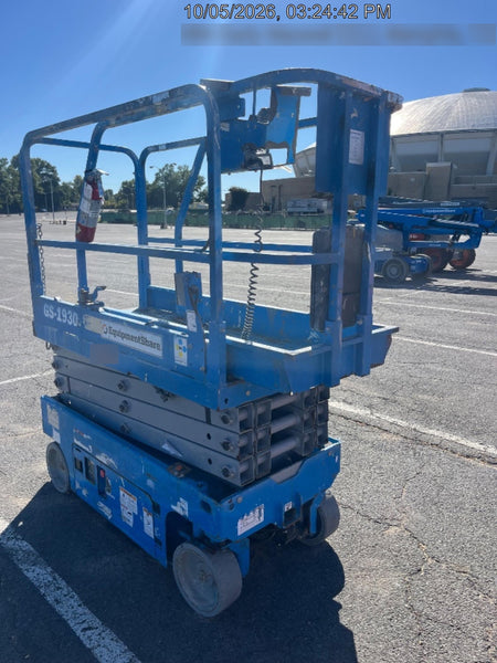 2019 Genie GS-1930 Fixed Rails with Chain Entry