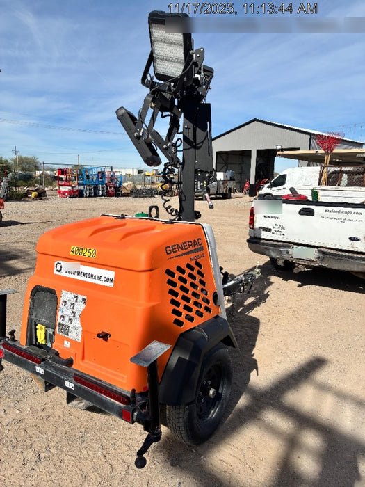 2024 Generac MLT2 Diesel, Flex Switch 120V Input, Powerzone Controller, 
(4) 320W LED Lights, 4kW Generator, 39.9 Gal Fuel Tank, 2" Ball, T3