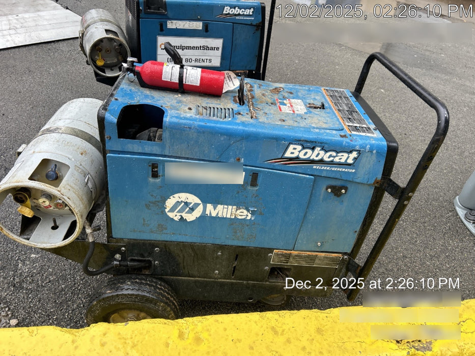 2019 Miller Electric BOBCAT 250 Standard w/Running Gear, Bracket, Hose