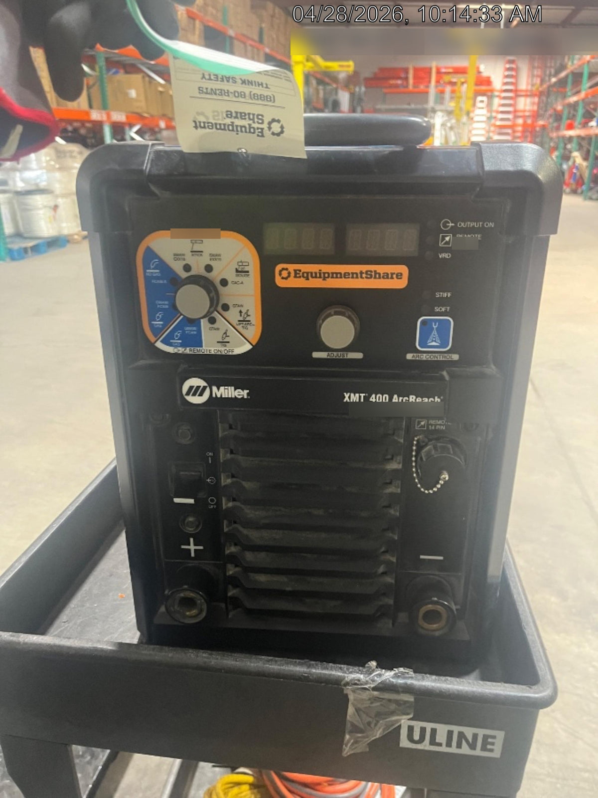 2025 MILLER ELECTRIC XMT 400