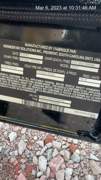 2023 Vac-Tron LP573XDT T4 Koehler Diesel Engine, 500 Gallon Debris Tank, x2 100 Gallon Water Tanks