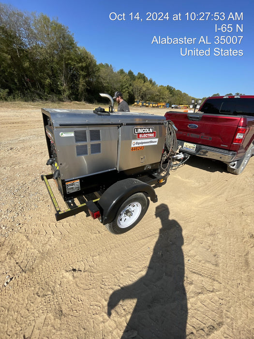 2024 Lincoln Electric LE400 Kubota V1505, Trlr, Cable Rack, Light Kit, ES Decals, T3