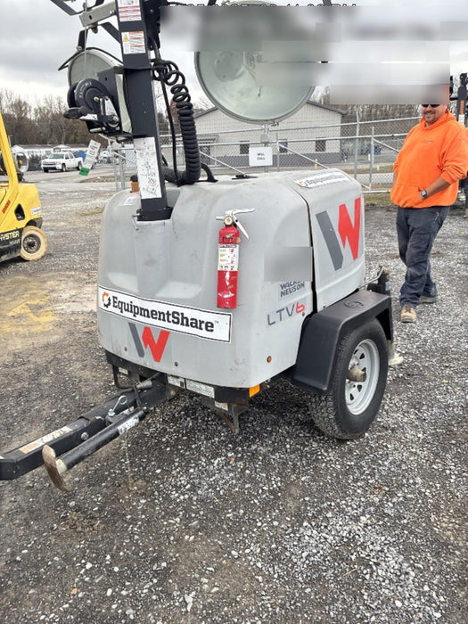 2019 Wacker Neuson LTV6L-MH Mobile Light Tower w/Fuel Level Sensor Installed