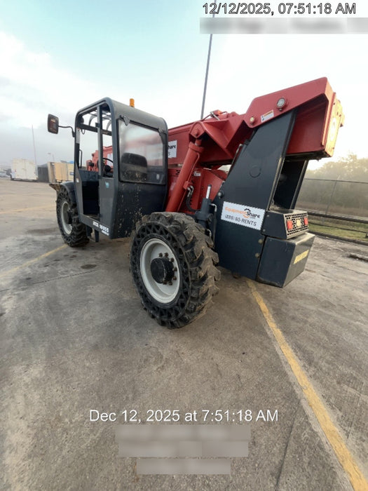 2018 Manitou MTA10055 Manitou MTA 10055 w/Open ROPS, Work Lights/Strobe, Aux Hyd, Solid Tires, Lift Hook, 66" Carriage, 60" Forks