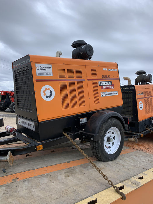 2022 Lincoln Electric Vantage 549X Crosslink Technology, Trailer Mounted, ES Decals, T3