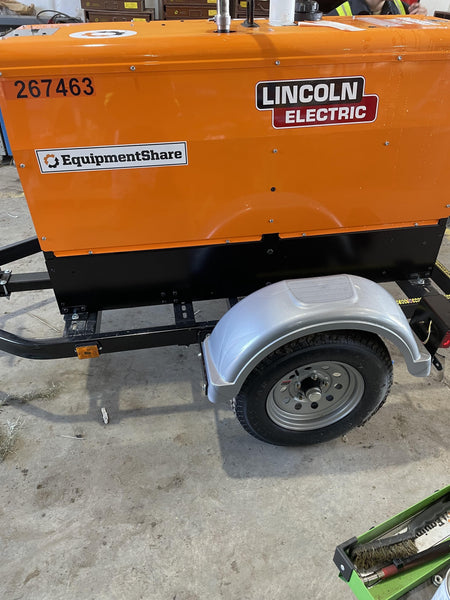 2022 Lincoln Electric LE400 Kubota V1505, Trlr, Cable Rack, Light Kit, ES Decals, T3