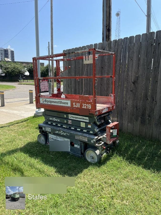 2019 Skyjack SJIII-3219 Standard Options, Trojan Batteries